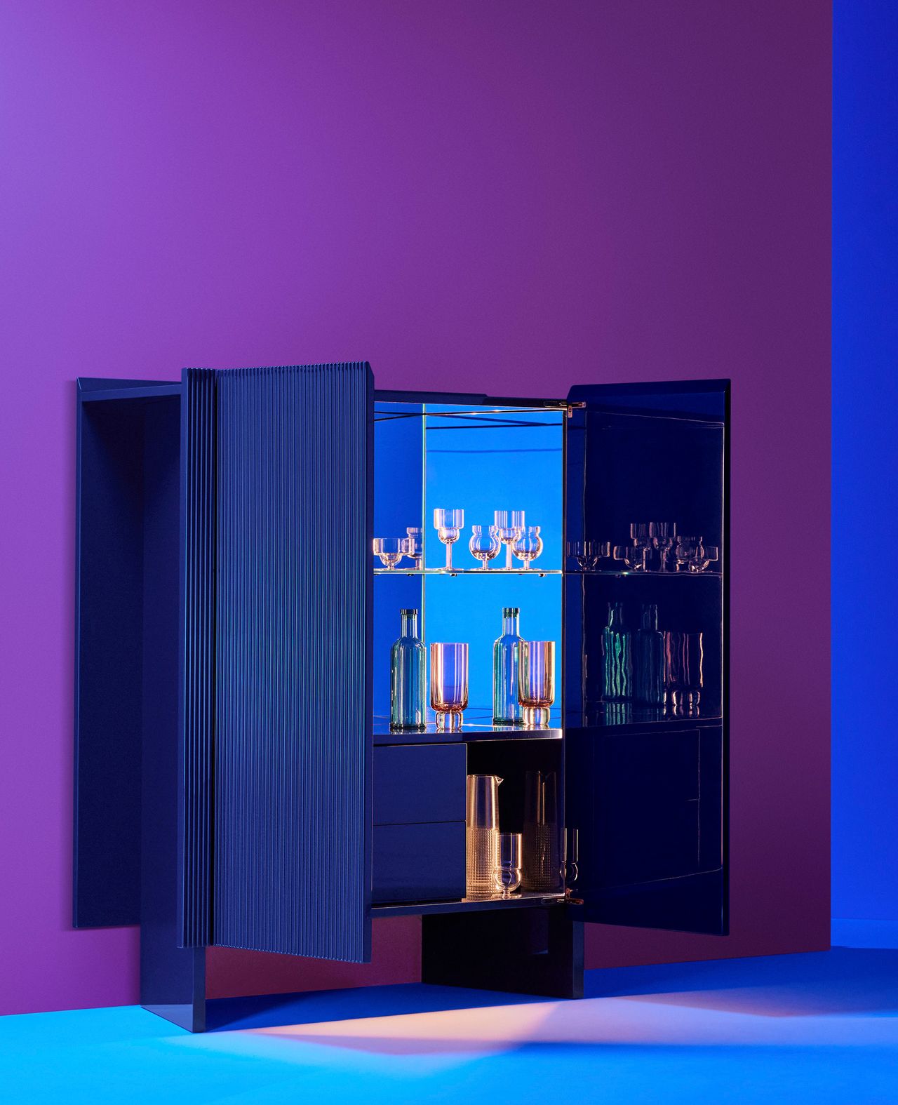 Hayama bar Cabinet by Patricia Urquiola for Cassina