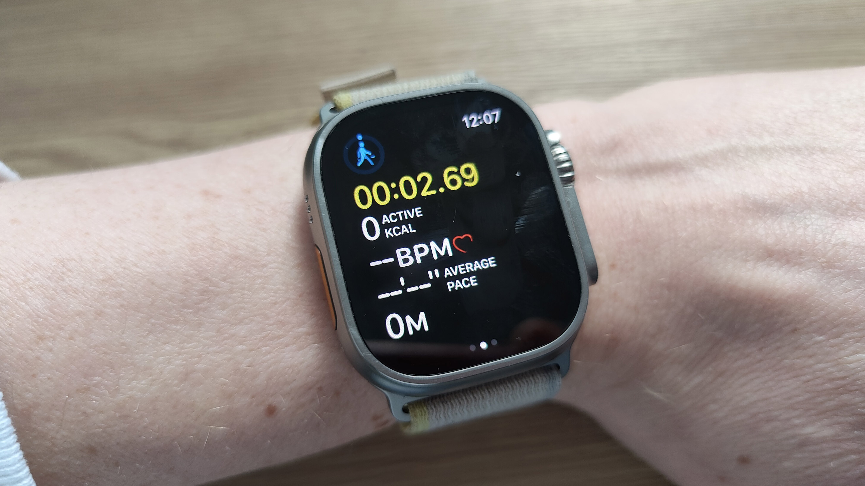 Record your workout using Apple Watch
