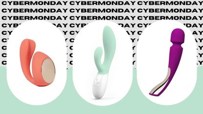 A selection of the best LELO Cyber Monday sale deals, including rabbit vibrators, clitoral stimulators, and wands