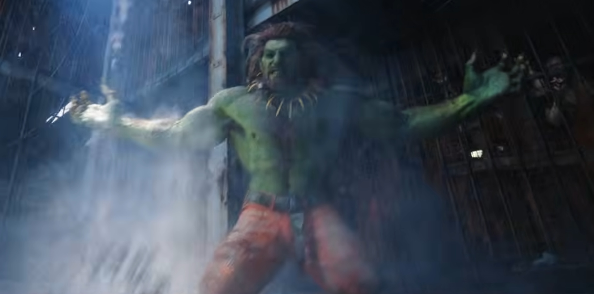 Jason Momoa as Blanka in the Street Fighter movie