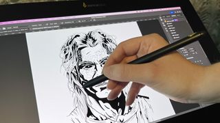 Drawing on the Xencelabs Pen Display 16 Bundle