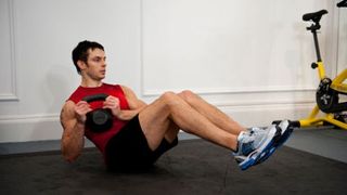 Kettlebell Seated Russian Twists |