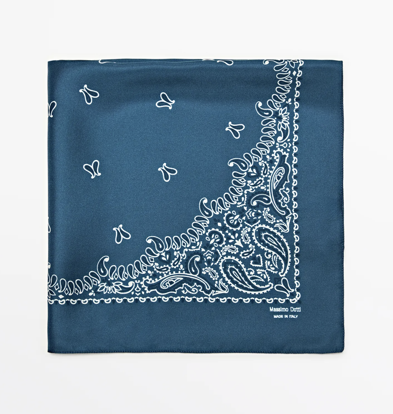 Massimo Dutti, Paisley Print Scarf