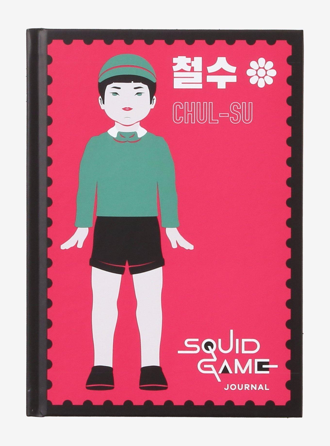 Squid Game Dolls Flip Notebook