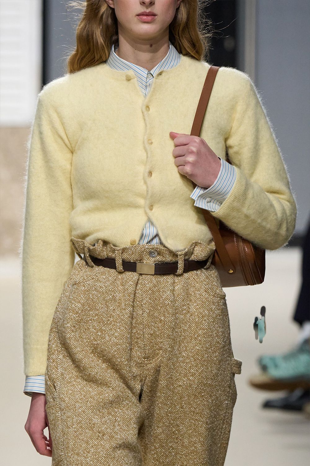 Auralee runway look