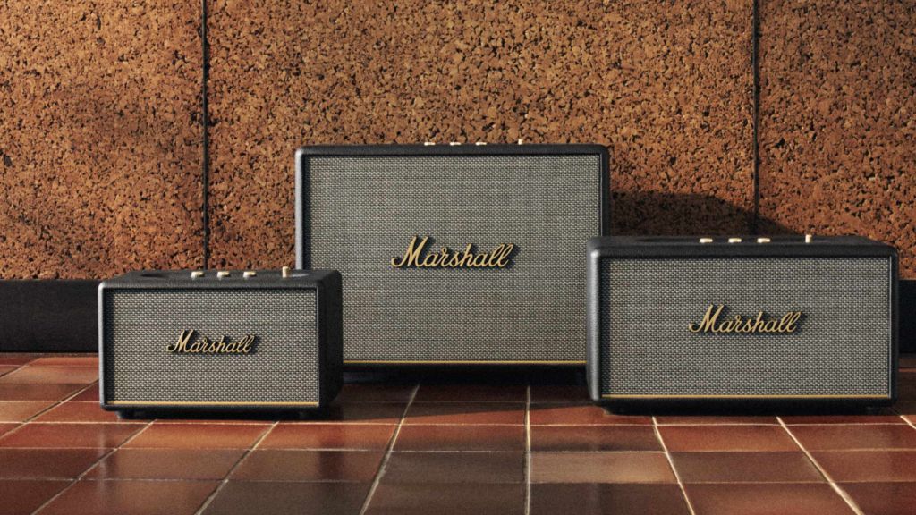 Marshall Homeline III range againstn wood background