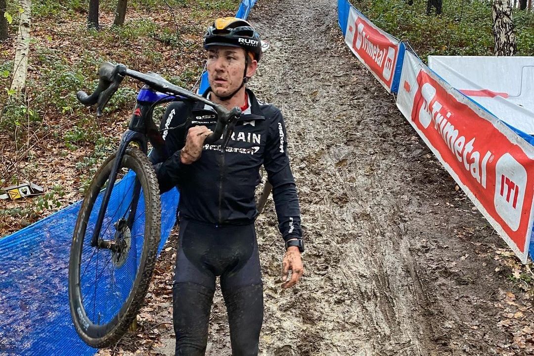 Heinrich Haussler (Bahrain Victorious) at the X2O Trofee in Herentals on December 23, 2020