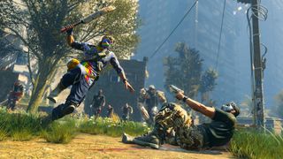 A fatal confrontation between melee and ranged in Dying Light: Bad Blood.