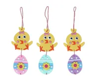 Chick &amp; Egg Ornament Felt Craft Kit by Creatology™ | $7.99 at Michaels