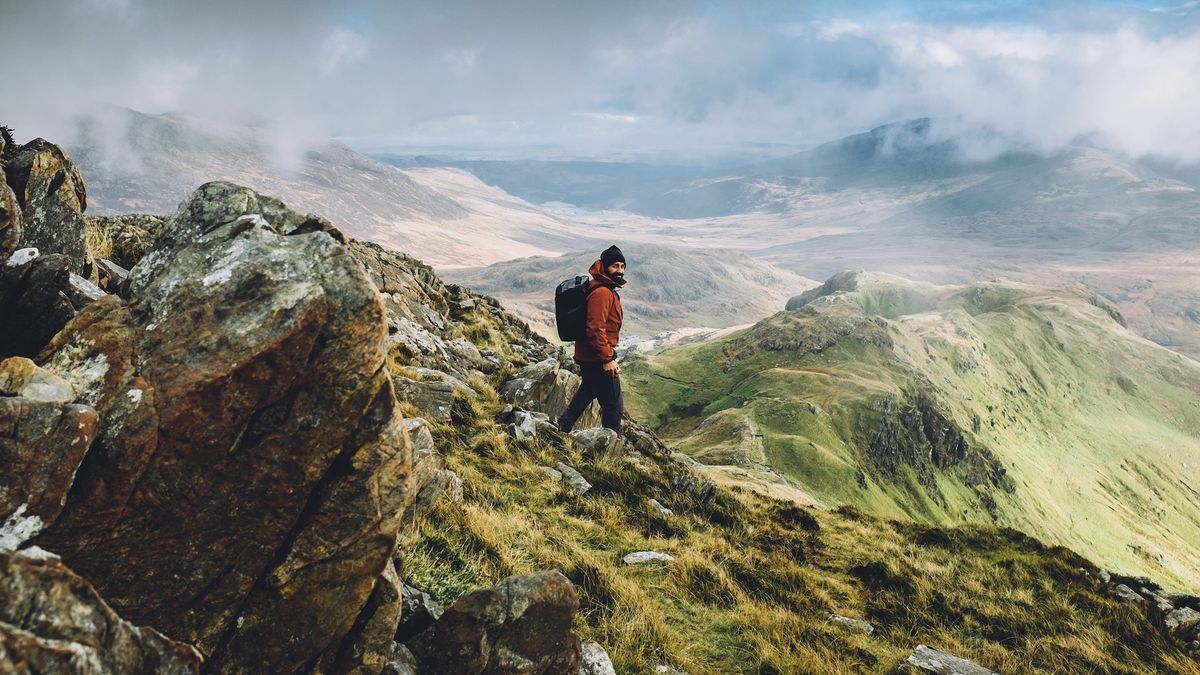 mountain hiker