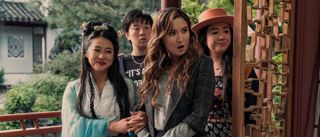 Stephanie Hsu, Sabrina Wu, Ashley Park and Sherry Cola in Joy Ride.