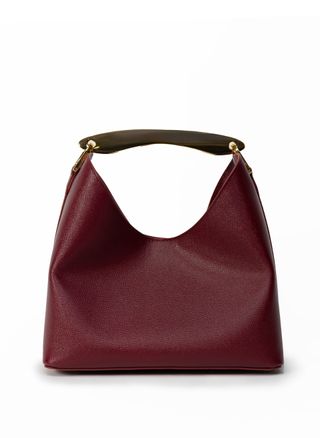 Boomerang Caviar Leather Burgundy