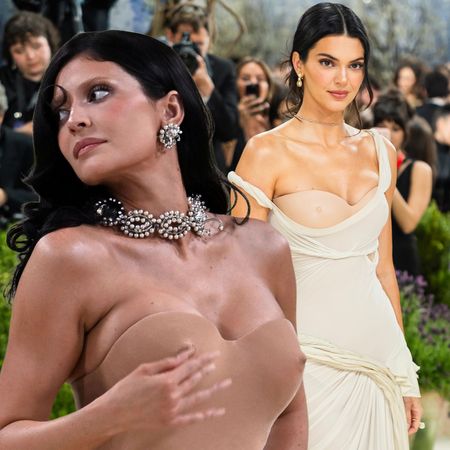 kylie jenner and kendall jenner wear naked dresses at the 2026 met gala