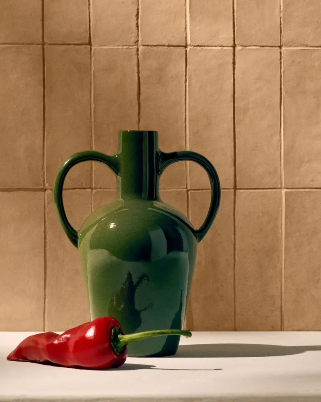 Terracotta Vase.