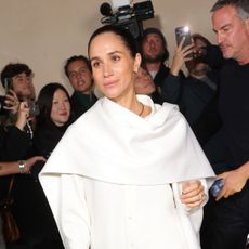 The Duchess of Sussex at Paris Fashion Week in 2025