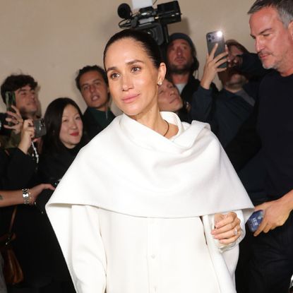 The Duchess of Sussex at Paris Fashion Week in 2025