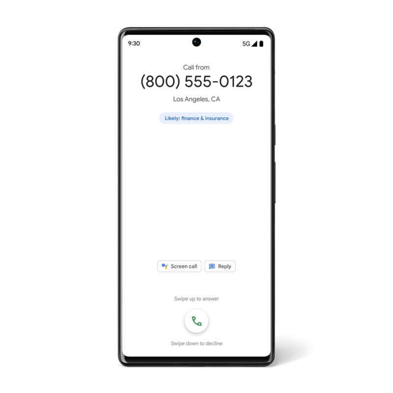 Google Pixel 6 Caller Id