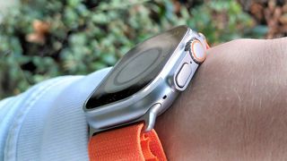 Apple Watch Ultra side-on