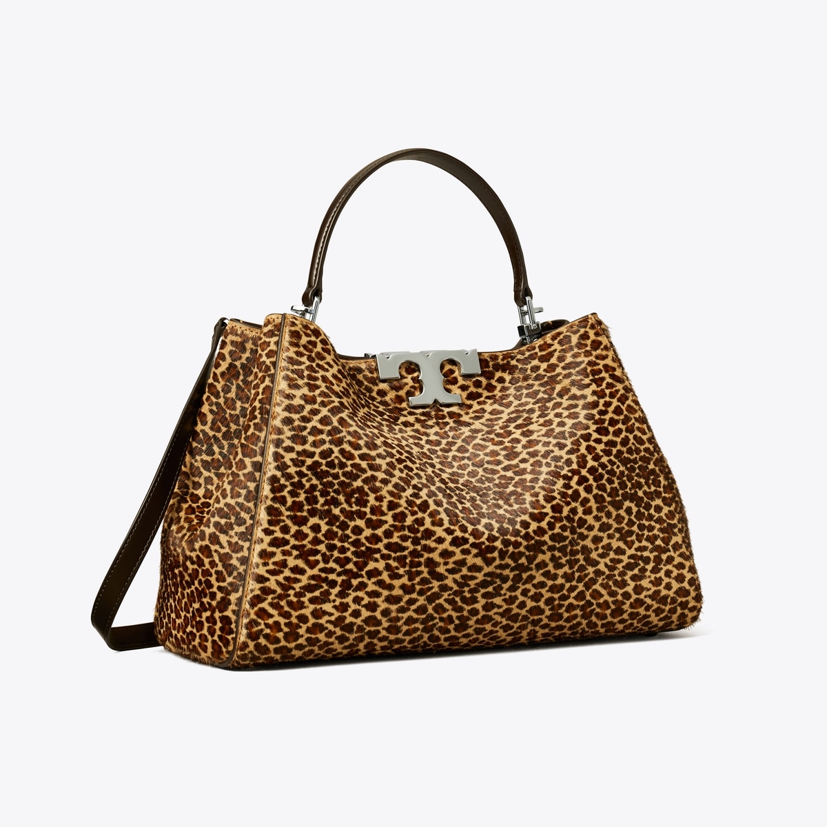 Eleanor Calf Hair Satchel in Multi, Size Os