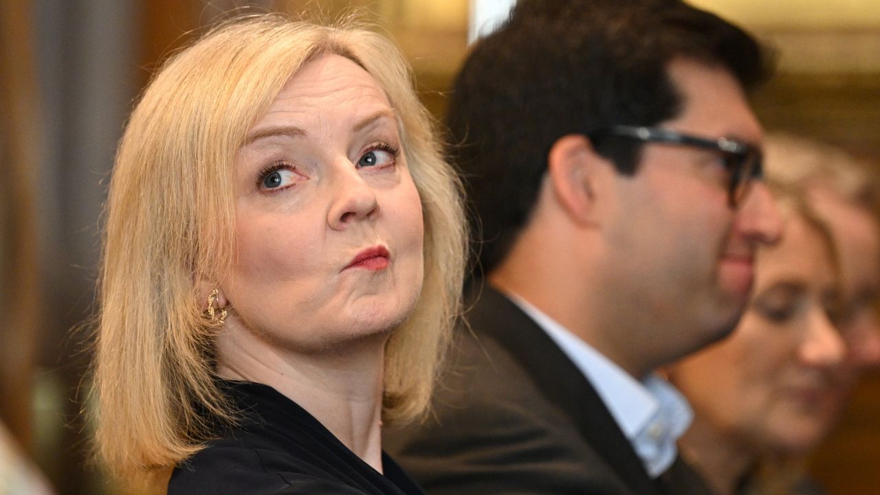 Former prime minister Liz Truss