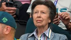 Anne, Princess Royal watches the action during day seven of the Glasgow 2026 Commonwealth Games at Glasgow International Arena on July 30, 2026