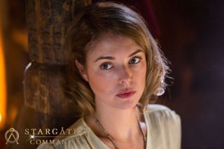 A young Catherine Langford, played by Ellie Gall, stars in the new digital series "Stargate Origins."