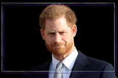 Prince Harry charity Spare profit - Prince Harry slightly smiles as he wears a black suit and hosts the Rugby League World Cup 2021 draws for the men's, women's and wheelchair tournaments at Buckingham Palace on January 16, 2020 in London, England. 