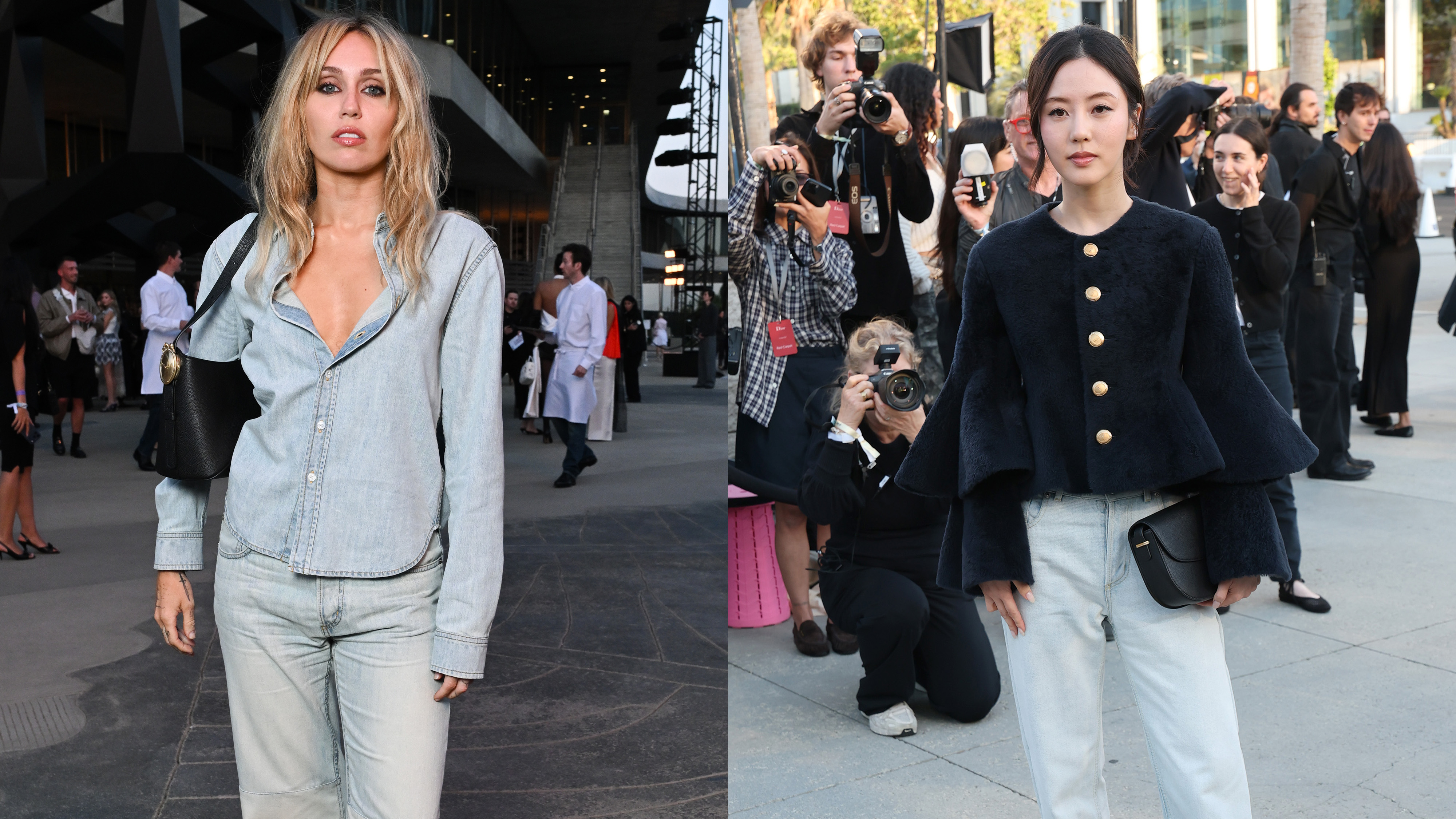 Miley Cyrus at the Dior 2027 Cruise Collection Show held at LACMA on May 13, 2026 in Los Angeles, California.