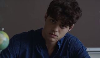 Noah Centineo In T@gged on Hulu, tagged in image.