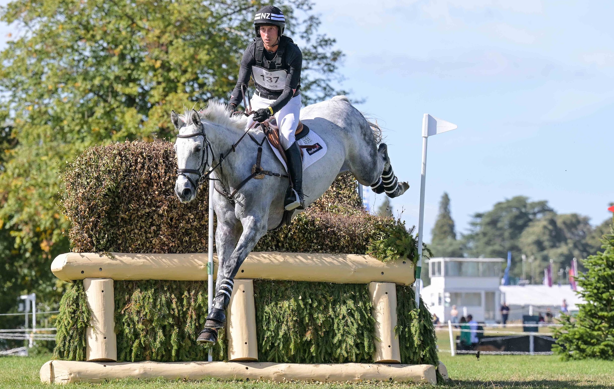 Tim Price (NZL) riding The Highlander in CCI4*- S during the 1st Horse Inspection of the Agria Blenheim Palace International Horse Trials 16-20th September 2026