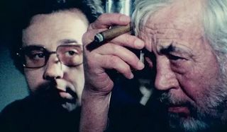 The Other Side of the Wind Peter Bogdanovich and John Huston review some film together
