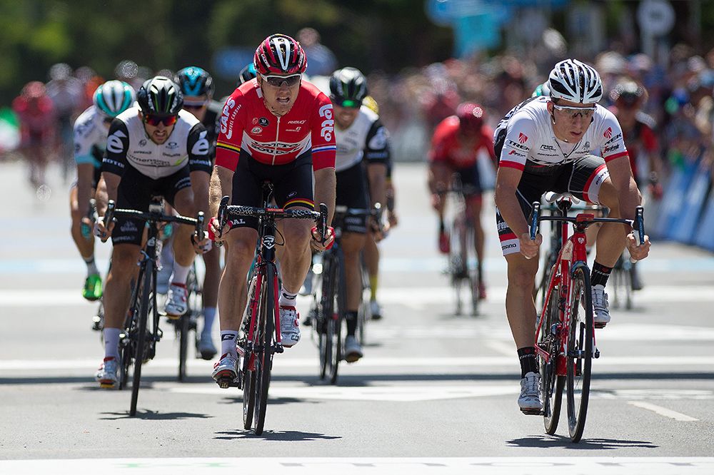 Niccol&ograve; Bonifazio (Trek-Segafredo) was third