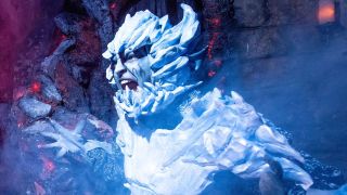 Dueling Dragons: Choose Thy fate ice creature 2023 Universal Halloween Horror Nights