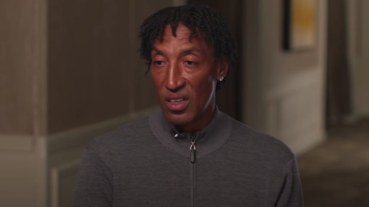 Scottie Pippen during GQ