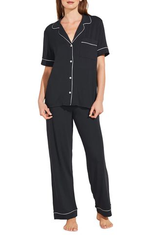 Gisele Short Sleeve Jersey Knit Pajamas