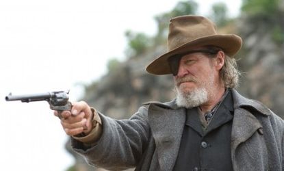 Jeff Bridges stars as Rooster Cogburn, the roll for which John Wayne won his lone Oscar.