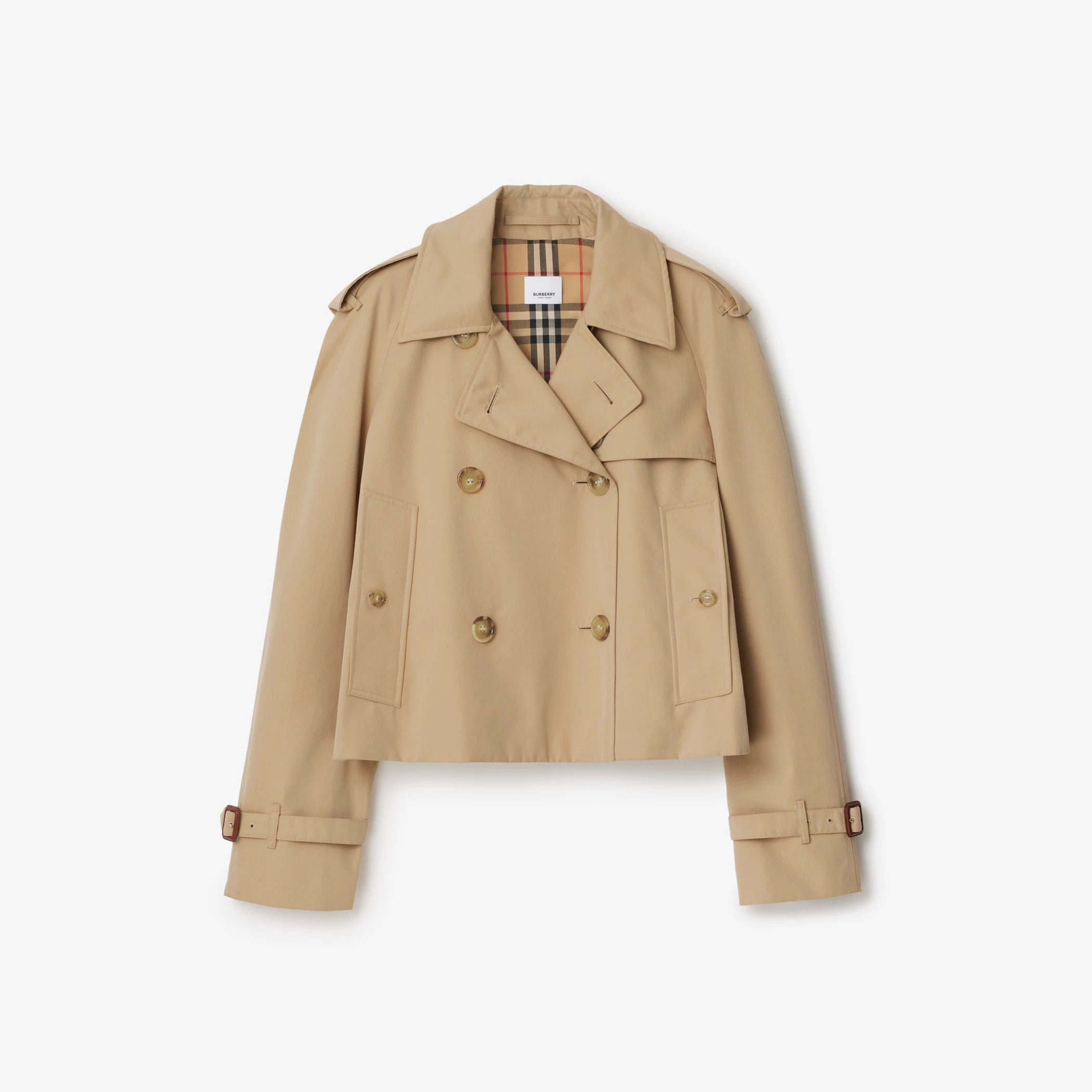 Burberry cropped trench jacket