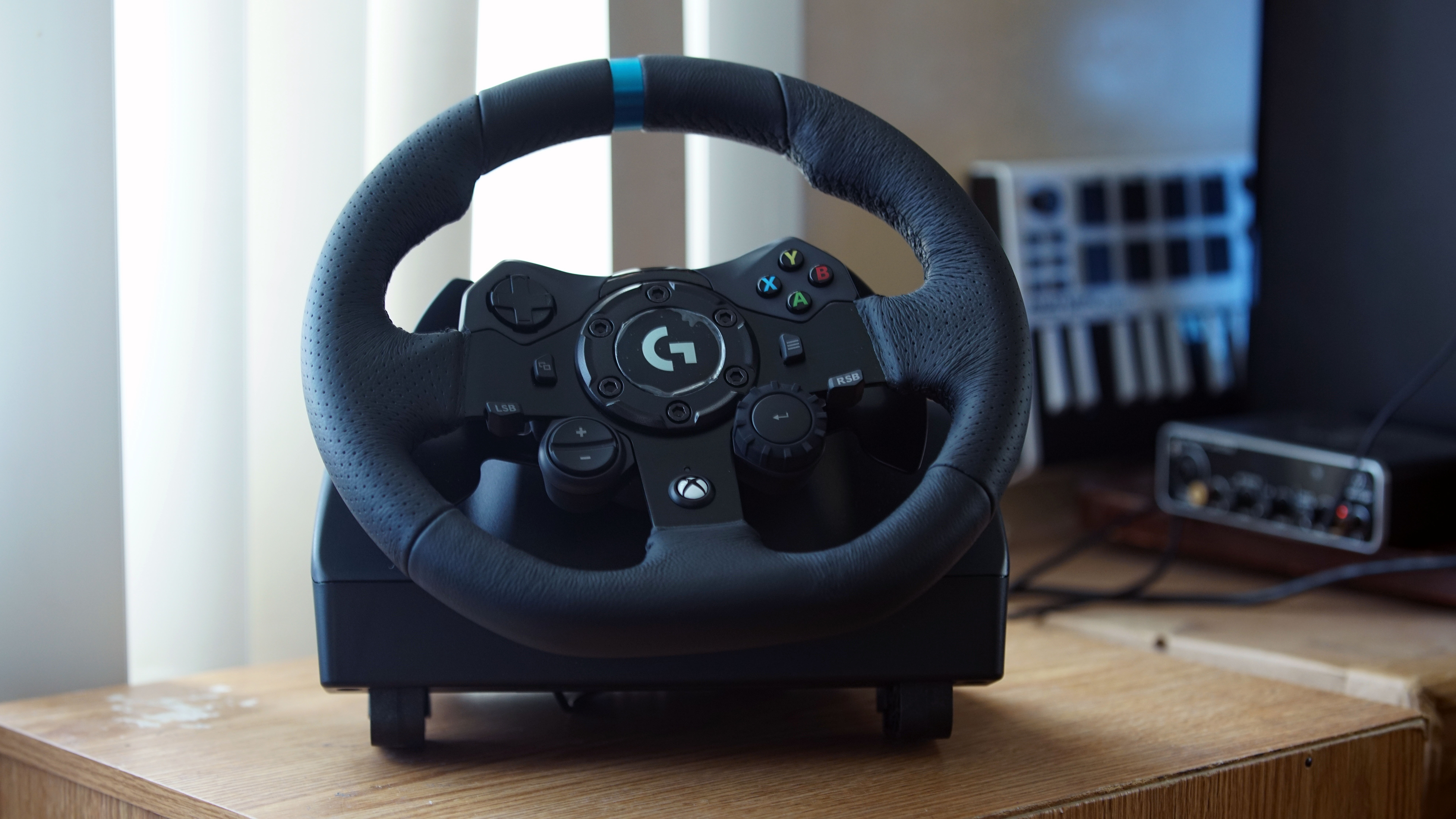 Logitech G923 racing wheel review TechRadar