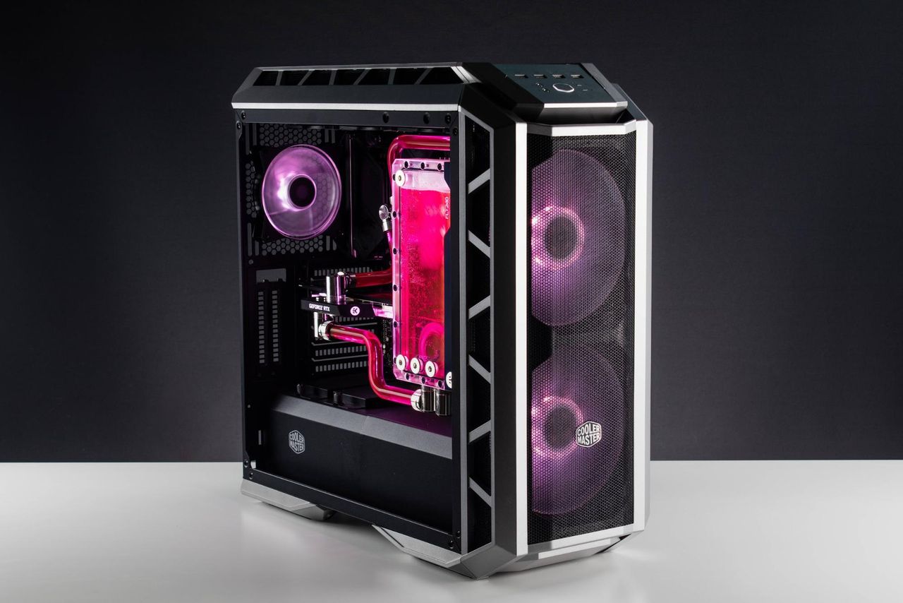 Custom Loop With Hard Tubing