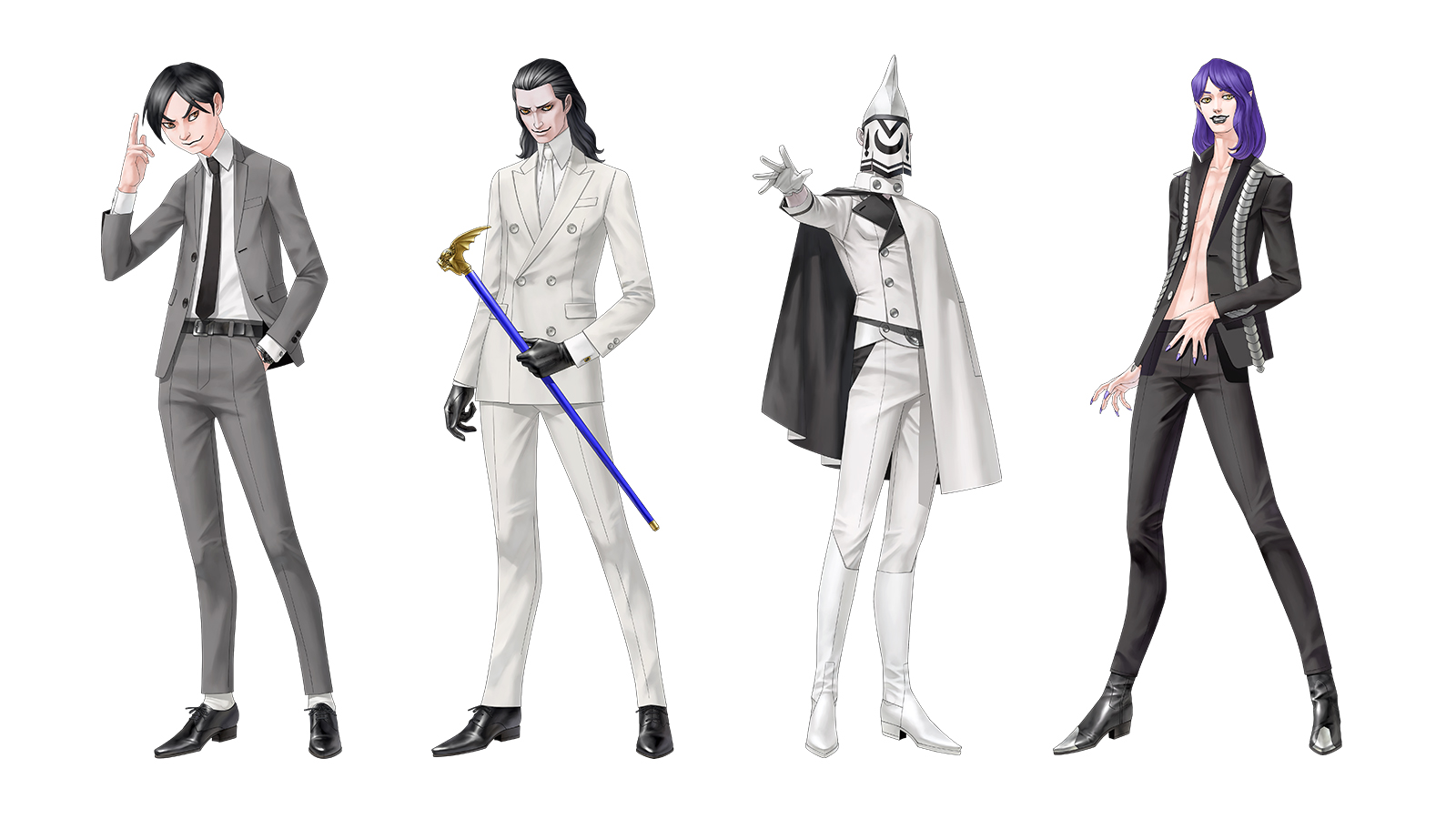 Character designs by Kazuma Kaneko