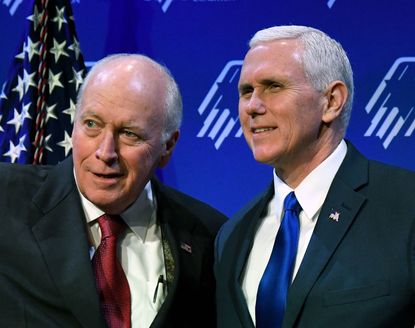 Dick Cheney and Mike Pence.