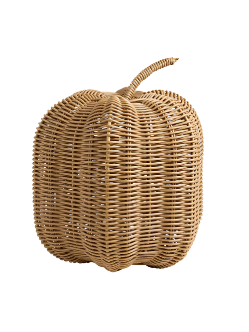 Conway Indoor/outdoor Large Rattan Pumpkin