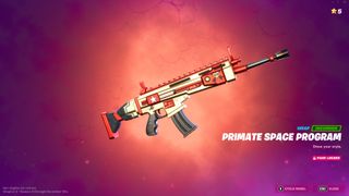 Fortnite's Chapter 2, Season 8 battlepass includes a new player skin J.B. Chimpanski, a Russian space chimp with out-of-this-world accessories.