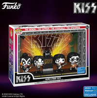 Funko Pop! Moment Deluxe: Kiss’ Alive II Tour in 1978 Vinyl Figures (2022 Limited Edition Walmart Exclusive) - $49.88