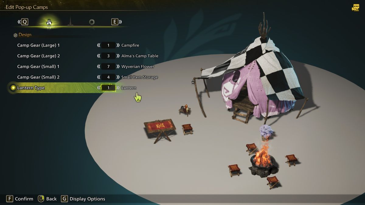 How to customize your Pop-up Camp in Monster Hunter Wilds