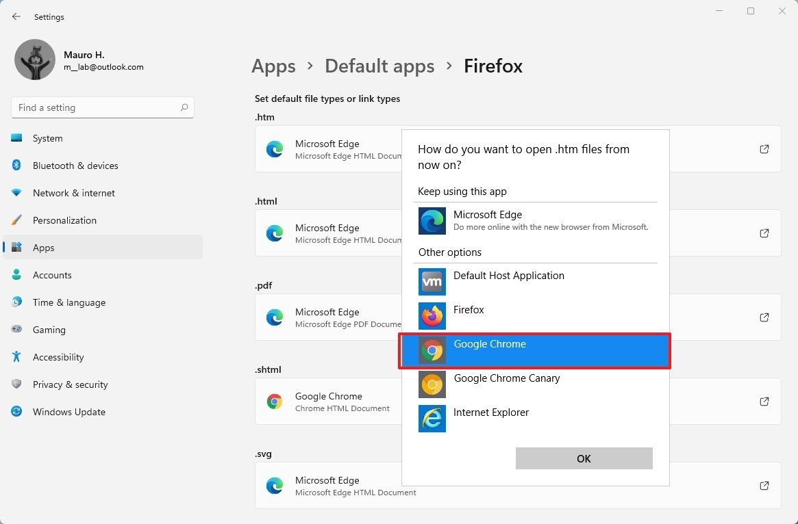 How To Set The Default Web Browser On Windows 11 (preview) | Windows ...