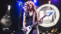 Donita Sparks of L7 performs at The Ritz, Manchester on September 10, 2016 in Manchester, England. 