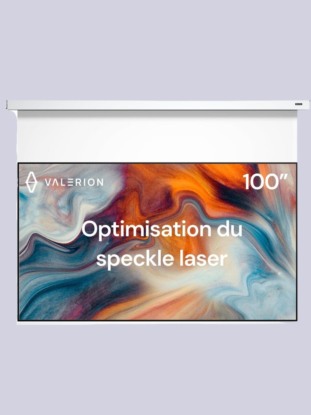 Valerion, 100-Inch Purevision Motorized Projector Screen,