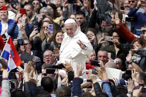 Pope Francis on Easter 2018