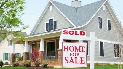 house exterior with sold sign